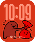 Angry Sack Apple Watch face