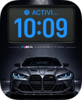 BMW M4 Competition watch face preview for Apple Watch