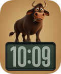 Bull Break watch face preview image for Apple Watch