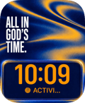 Divine Timing watch face preview image for Apple Watch