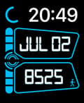 Dune watch face preview for Apple Watch