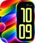 Gloss Tubes Apple Watch face