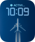 Jumbo Jet Apple Watch face