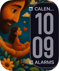 Lion King Sunset watch face preview for Apple Watch
