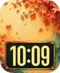 Maple Ripple Apple Watch face