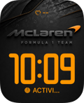 McLaren F1 Apple Watch face