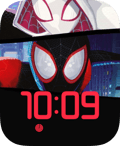 Miles & Spider-Gwen Apple Watch face