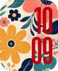 Mustard Daisy Apple Watch face