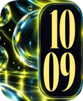 Neon Bubbles watch face preview image for Apple Watch