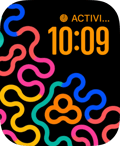 Noodle Loops Apple Watch face