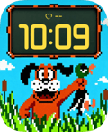 Orange Grin Apple Watch face