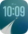 Twin Trails Apple Watch face