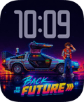 Wet Street Apple Watch face