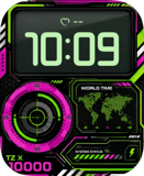 Acid Telemetry Apple Watch face - Art