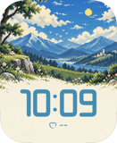 Alpine Trail Apple Watch face - Nature