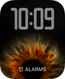 Amber Iris Apple Watch face - Art