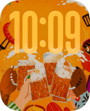 Amber Toast Apple Watch face - TV