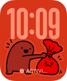 Angry Sack Apple Watch face - Art
