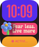 Balloon Bloom Apple Watch face - Nature