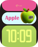 Barcode Fruit Apple Watch face - Special Collections