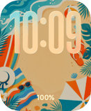 Beach Kit Apple Watch face - Cities