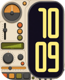 Beige Controls Apple Watch face - Cities
