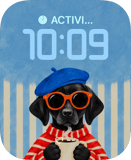 Bistro Buddy watch face preview image for Apple Watch
