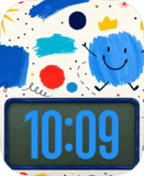 Blue Splash Apple Watch face - Art