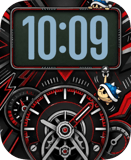 Blue Wheel Apple Watch face - Video Games
