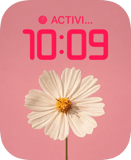 Blush Cosmos Apple Watch face - Nature