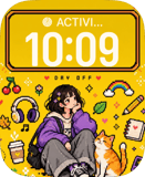 Break Mode Apple Watch face - Anime