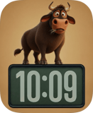 Bull Break Apple Watch face - Nature