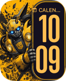 Bumblebee Yellow Armor Apple Watch face - TV