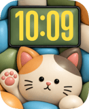 Calico Paw Apple Watch face - Animals
