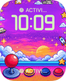 Catnap Arcade watch face preview image for Apple Watch