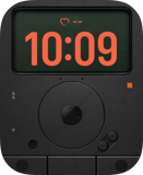 Charcoal Player watch face preview image for Apple Watch