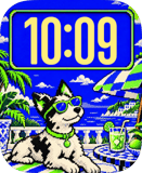 Citrus Coast watch face preview image for Apple Watch