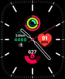 Classic Code Apple Watch face - Luxury