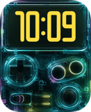 Clear Handheld Apple Watch face - Video Games