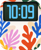 Color Splash Hands Apple Watch face - Art