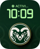 Colorado State Apple Watch face - Sports