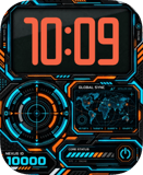 Coral Scope Apple Watch face - Art