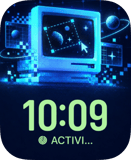 Cosmic Cursor Apple Watch face - Art