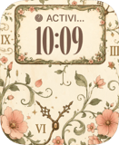 Cottage Clock Apple Watch face - Nature