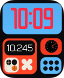Crosshair Grid Apple Watch face - Watches