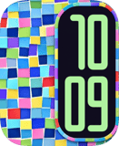 Cut Squares Apple Watch face - Art