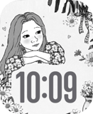Daisy Girl Apple Watch face - TV