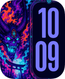 Demon Rave Apple Watch face - Special Collections
