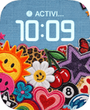 Denim Keepsakes Apple Watch face - Art