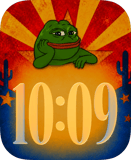 Desert Pepe Apple Watch face - TV